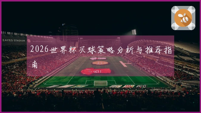 2026世界杯买球策略分析与推荐指南