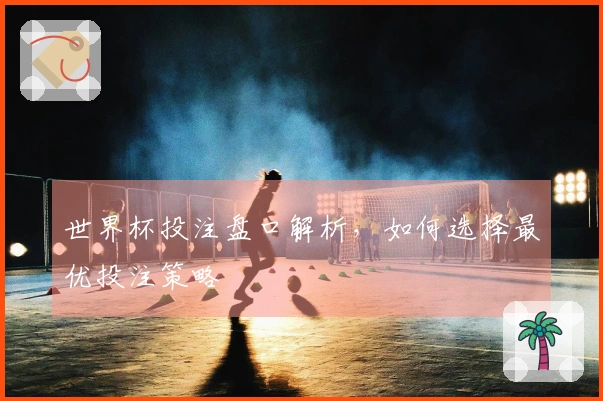 世界杯投注盘口解析，如何选择最优投注策略
